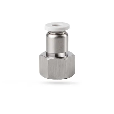Plastic PCF Pneumatic Fitting Air Hose Push-In Straight Pipe Connector