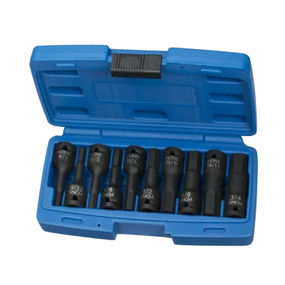 Great Metric 1 2 square Drive Hex Bit Impact Socket From Taiwan Supplier