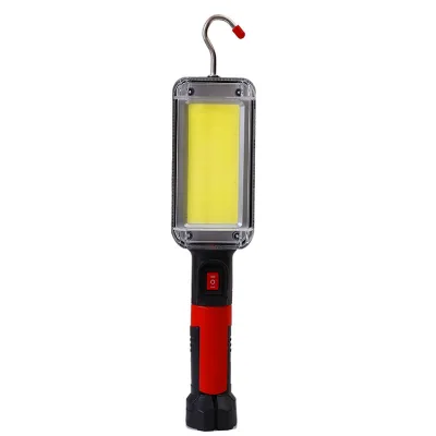 Led Work Light Portable Magnet Hook Usb Cob Rechargeable Flashlight Outdoor Camping Lights Outdoor