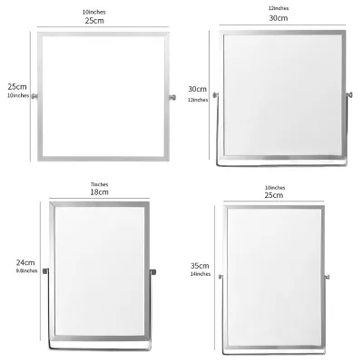 Laptop 10x10 inch Alloy Frame Stand Sturdy Magnetic Double Sided Whiteboard For kids