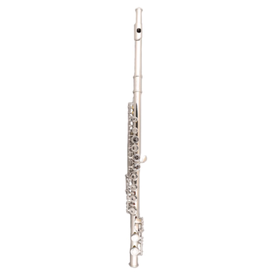 ALEX Professional-Grade 16-Key Nickel-plated Flute for Adults Examination Performance