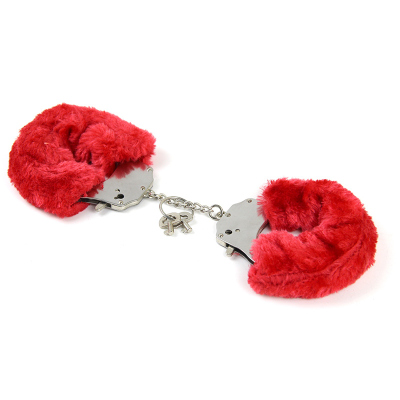 Fluffy Metal Handcuffs Fuzzy Anklecuffs Erotic Bdsm Bondage Toys Roleplay Game Handcuffs Wrist Cuffs Sex Toys for Woman Man Coup