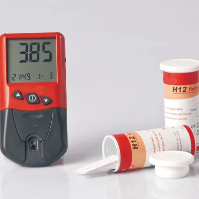 Portable Handheld HB Meter Hemoglobin Meter Hemoglobin Analyzer Medical Electronicer Hemoglobin Machine Test Strips