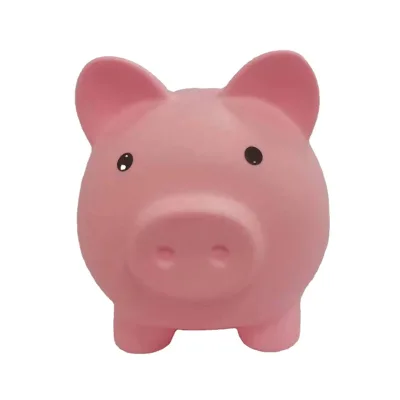 Customized Colorful Plastic Shaped Pig Piggy Bank Sale Price Pvc Baby Coin Money Box Resin Saving Banks Toy for Kids