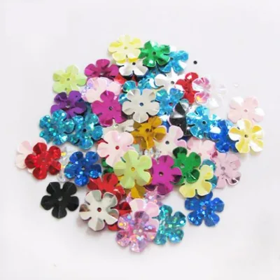 Mix Color Flower Sequin Loose Flower Sequin and Beads