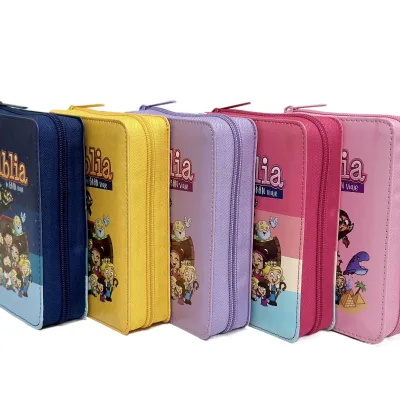 Baby and Kids Beginner Storybook to Color with Zipper Bag  Bible study