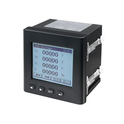 96*96 Multifunction Meter RS485 Digital Power Three Phase Multifunctional Meter With RS485