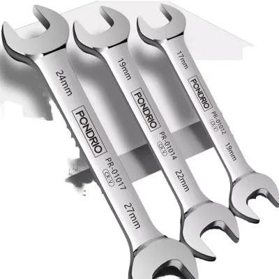 OEM Customizable Carbon Steel Imperial Wrench Tool Wholesale Vanadium Conventional Chrome Hand Wrench for DIY Metric Measurement