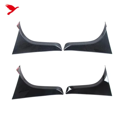 For Toyota RAV4 2026 2027 ABS Rear Spoiler Side Window Strip Cover Trim Car Exterior Accessories