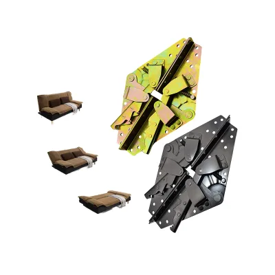 Furniture Hinge Sofa Bed Mechanism Adjustable 3-Position Angle 230mm Steel 105 Degree Hotel Use Eco-Friendly Wall Mount