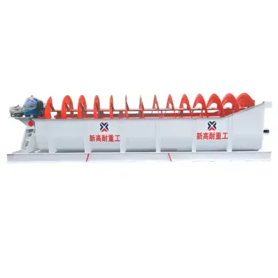 High Output Spiral Classifier Machine for Gold Copper Ore New Mineral Processing Equipment with Engine Pump Motor Gear Bearing