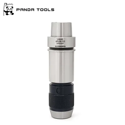 High Quality HSK40E APU08 100 Tool Holder G2.5/30000 RPM HSK E APU Integrated Self-tightening Lathe Tools Holder