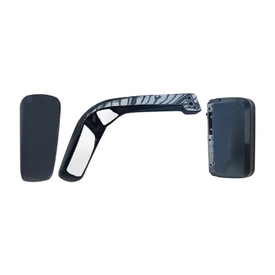 Integrated Reinforced Bracket HC-B-11369 Dual Lens Bus Rearview Mirror Assembly