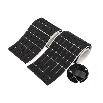 Die-Cut Roll Type Self Adhesive EVA Foam Pads Pre-Cut Black EVA Bumper Pads for Mass Assembly Home Appliance Hardware