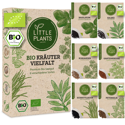 Popular Indoor Kitchen Home Sustainable Organic 6 Herb Garden Bag Packet Plant Kit Garden for Planting Home Outdoor
