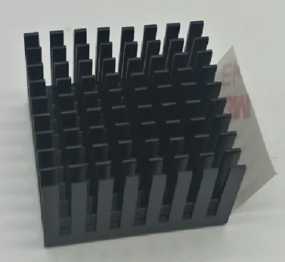 27*27*15.5mm Heat Sink with Black Andoize
