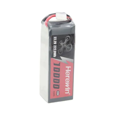High-Magnification 6S 120C 10000mAh 22.2V 222Wh Combat FPV Traversing Lithium Ion Battery Pack High Capacity Optimal Performance