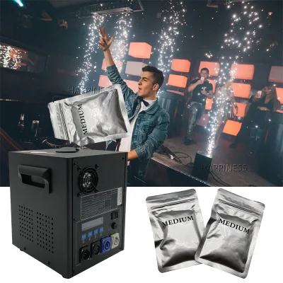 200g/bag 1-5M Ti Powder Composite Titanium Metal Granules Powder Indoor Outdoor Stage Machine Cold Firework Spark Powder