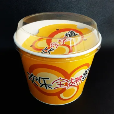 150oz Big Paper Bowel Family Bucket Meal Popcorn Box Paper Fried Chicken Bucket