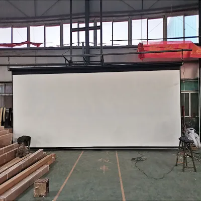 Factory Price Projection Screens Customized 5m Motorized Projection Screen