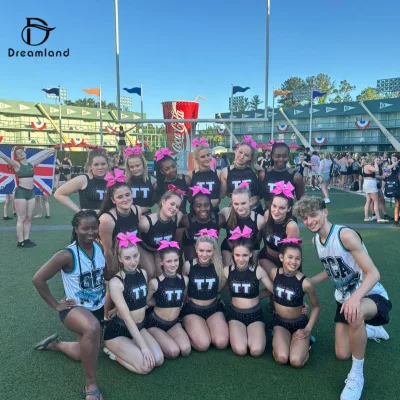 LOW Price Custom Youth Training Kit Uniforms Sublimation Practice Wear Cheer Uniform Fast Service for Oroup TT good O