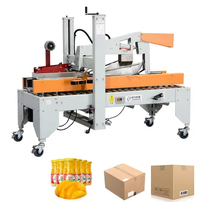 Custom High Quality End of Packing Line Hot Melt Glue Foam Carton Box Sealing Packing Machine