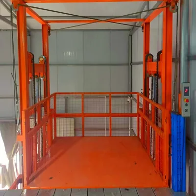 6 m Height Wall Mounted Electric Work Lift Platform Hydraulic Ladder Lift Suppliers with Agent Price