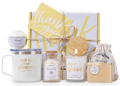 Thoughtful Gratitude Present Selection Coworker Nurse Teacher Mom Boss Coffee Mug Appreciation Gift Basket
