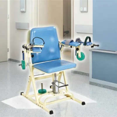 Hot Selling Adjustable Elbow Joint Traction Chair Physiotherapy Treatment Chair for Adults for Hospital Beds