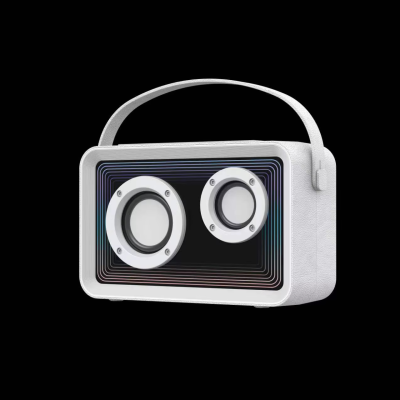 High Quality Home Karaoke Portable Music Box Bluetooth Speaker Amplifier with Dual Microphones for Singing