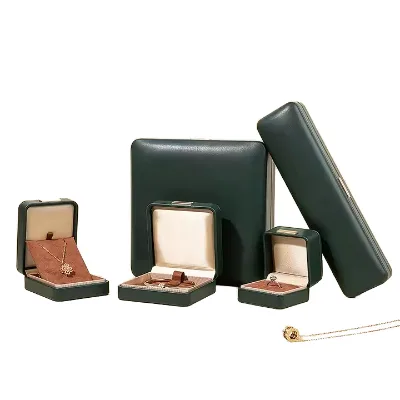 F.S.D JEWELRY PACKING Model A-126 Competitive Price High Quality Pu Leather Custom Supplier OEM/ODM Design Lids Jewelry Box
