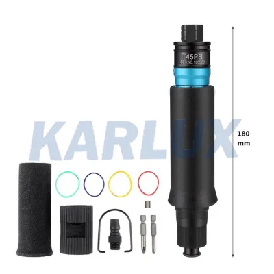 800rpm New Type Automatic Air Screwdriver with Adjustable Torque (8-40kgf-cm) 29mm Diameter 180mm OAL