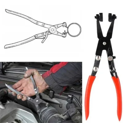 Hose Clamp Pliers Car Water Pipe Removal Tool for Fuel Coolant Hose Pipe Clips Thicker Handle Enhance Strength Hand Tool