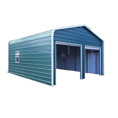 New-style Car Parking Garage / Pre Fabricated Garage With Regular Roof