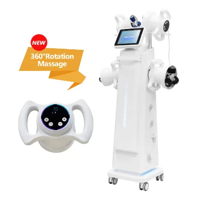 Roller Massage Body Machine 360 Roller Technology Body Slimming Machine Ergonomic Dual Grip Handle Skin Tightening Cellulite