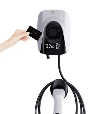 Customizable 7KW Wall-Mounted AC/DC EV Charger Wallbox Type2 Charging Station 32A Rated IP55 Chademo Audi A4 B8 Accessories Rav4