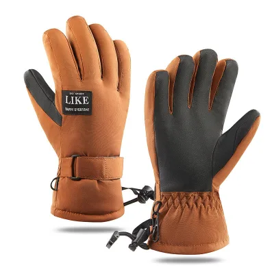 Winter Waterproof Touchscreen Compatible Anti-slip Outdoor Sports Warm Thermal Ski Snowboarding Snow Gloves & Mittens Cycling