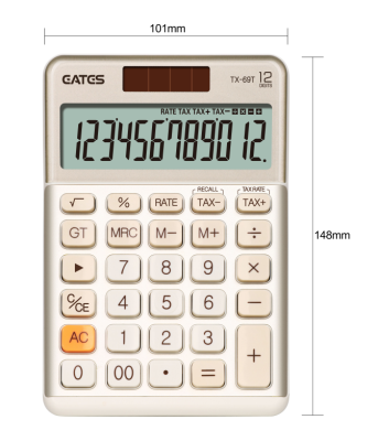 Financial Calculator for Business & Finance Students Professional Accounting Calculator  12-Digit Financial & Tax Calculation