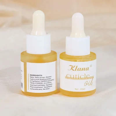 Klana 20ml High Quality Softener Gel Cuticle Oil Custom logo Nail Art Care Tool for Nails Private Label