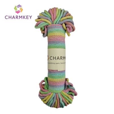 Highly recommended 100% recycled cotton Yarn for Knitting