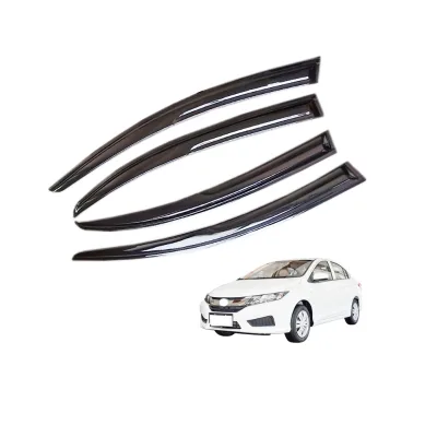 Rain Guards Car Window Deflector Sun Visor Window Visor for honda City 2015-