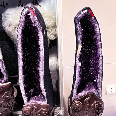 Customize Crystal Stone Giant Crystals Whole Crystal Geode Amethyst Geodes for Decoration