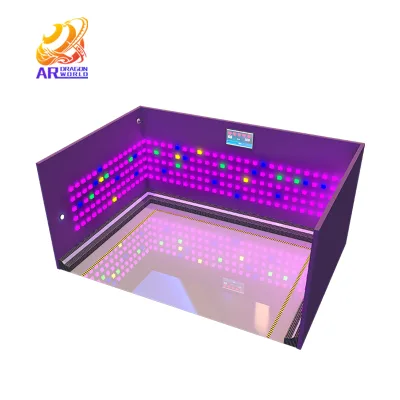 Indoor Interactive LED Climbing Hold Light Enhances Climbing Wall Experience for Amusement Park Activation Game