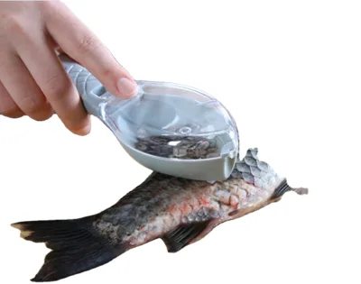 Plastic Fish Scale Remover New Arrivals Fast Fish Scale Remover with Lid Fish Peeler