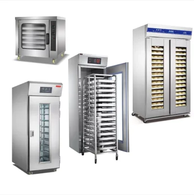 Double Door Electric Noodle Mini Food Manual Roll in Rotating Rack Doughnut Dough Proofer 64 Trays Electric Prover Oven Kaifeng