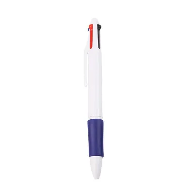 Customized Retractable Red Black Green Blue Ball Point Bulk Pen Plastic Ballpoint Pens