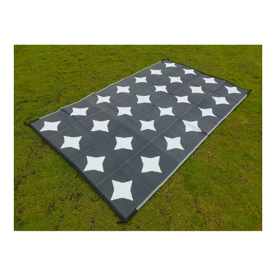 Waterproof Multipurpose Synthetic Woven Patio Camping Picnic Mats PP Beach Mat for Picnics Beaches and Outdoor Activities