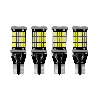 T15 W16W 906 922 LED Bulb Canbus Car Signal Reverse Parking Backup Lights Super Bright Lamp 12V/24V 7000K White 4014 45SMD