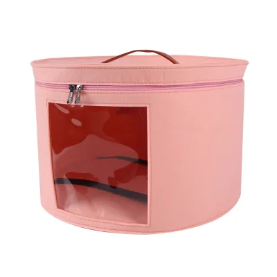 Wholesale Detachable Foldable Cardboard Hat Storage Box with Lid Travel 10-20L Capacity