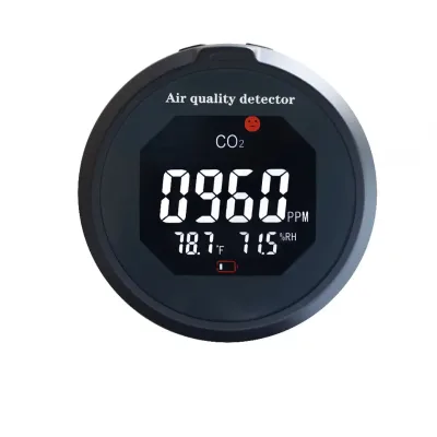Monitor Co2 Controller3 in 1 Carbon Dioxide Gas Meter Air Quality Monitor Indoors Gas Analyzers Home School Hotel Car Use
